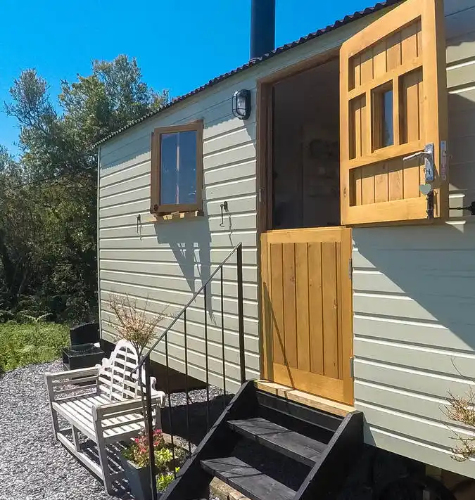 Shepherd's Hut Exterior
